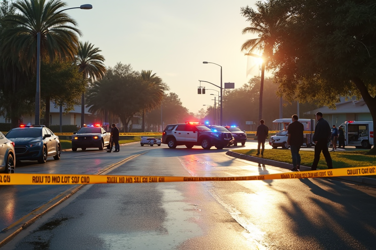 Scene near the incident